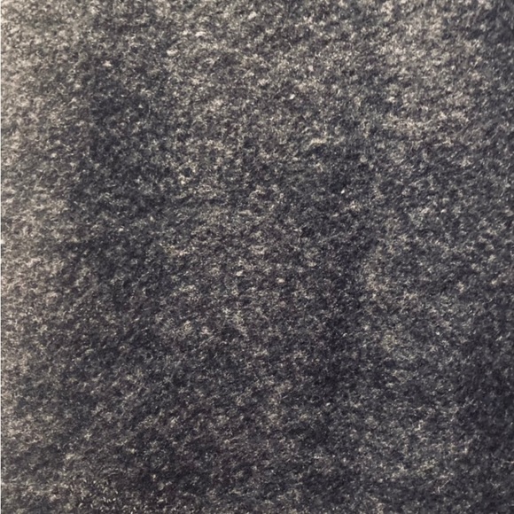 Open Black/Gray Blend Jacket Animal Print Trim with Hood Front Chest Pockets NWT - Picture 15 of 16